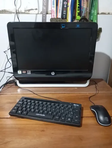 COMPUTADOR HP OMNI 110-1100br + PERIFÉRICOS GAMER RGB SEMINOVOS