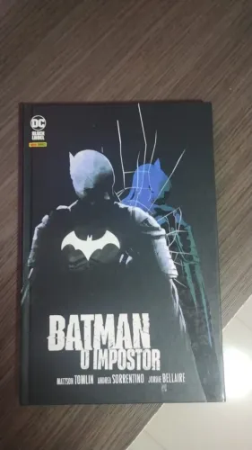 Batman o Impostor Black Label capa dura