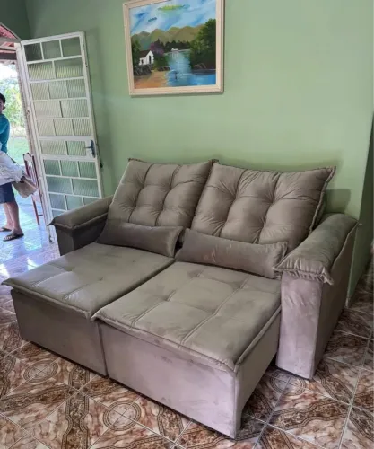 !!!SOFA DA FABRICA!! 12 x 152,90 cartão 
