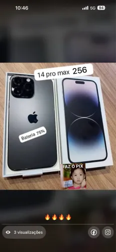 IPHONE 14 PRO MAX 256