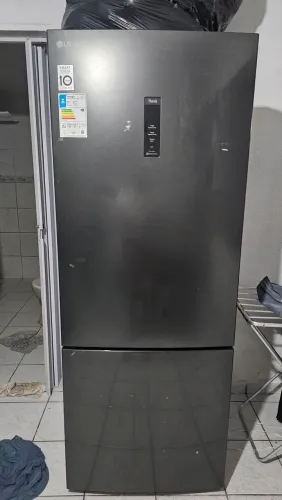 P/ VENDER RÁPIDO - Geladeira LG Cromada
