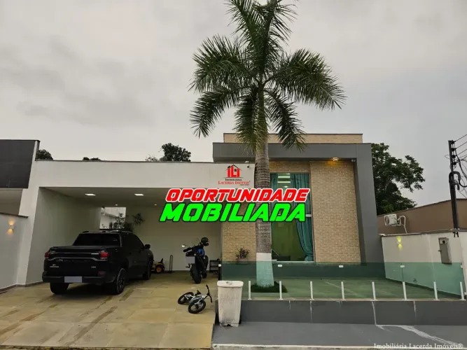 Casa térrea no Bosque Tarumá 3 Qts sendo 2 semi e 1 suíte master com closet