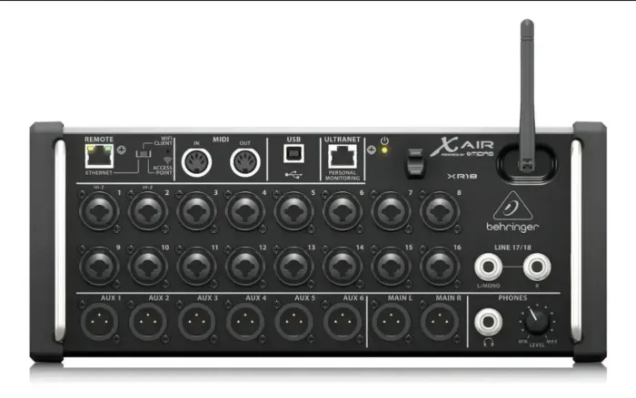 Nunca Usada - Mesa Digital Behringer Xr18 Mixer 18 C Caixa (Usado)