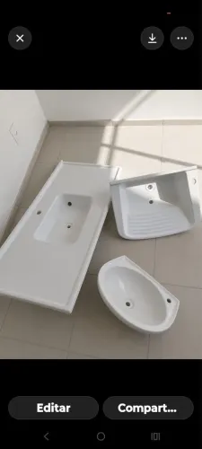 VENDO PIA E TANQUE NOVOS