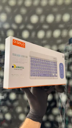 Kit Teclado e Mouse Sem Fio Bluetooth