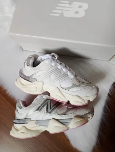 Tênis new balance branco rosa n°38