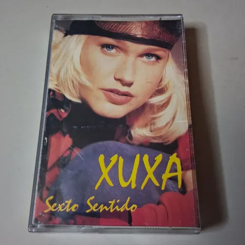 Fita Cassete k7 Xuxa Sexto Sentido ( 1° Tiragem Sem O Grito de Guerra )