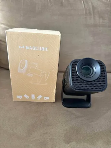 Mini Projetor 4K HY320 WiFi Bluetooth Android Projetor Barato Tela Grande