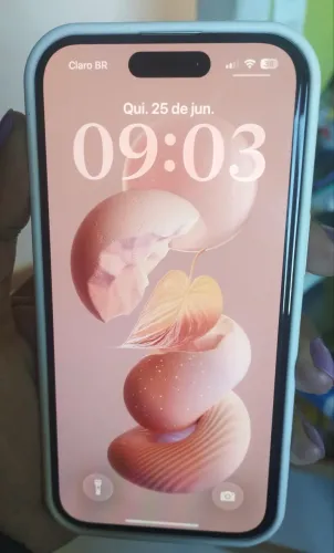 ? iPhone 15 Azul - 256GB | R$ 3.200