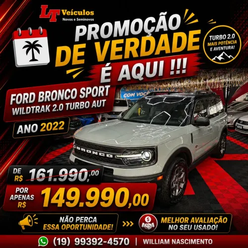 Ford Bronco Sport Wildtrak 2.0 TB 16V AWD AUT 2022