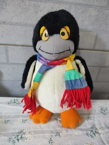 Pelucia Penny Pinguim Original Sea World Vintage Anos 80