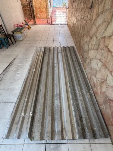 Telha de alumínio 3,20 x 1,28