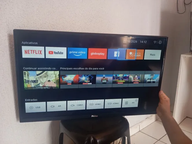 Vende-se Smartv Philco 32 polegadas