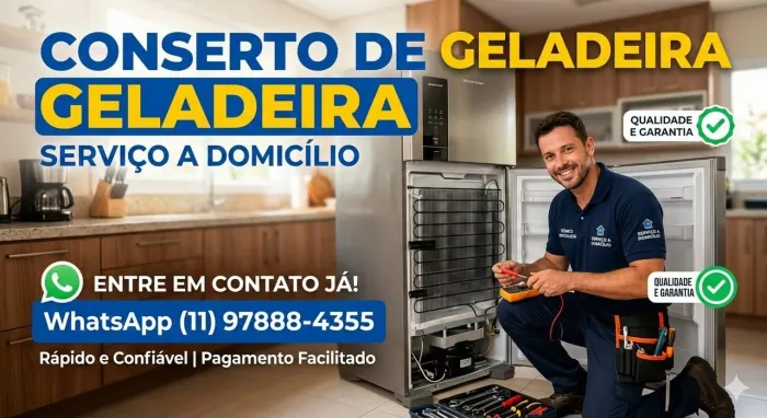 Conserto de eletrodomésticos A domicílio 