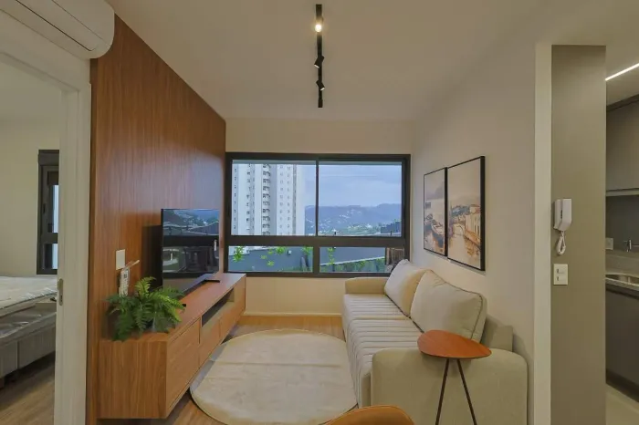 Apartamento de 1 quarto MOBILIADO no High line Square!