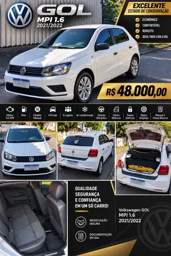 Volkswagen Gol Geração VII MSI 1.6 8V Flex Mec. 4P 2022