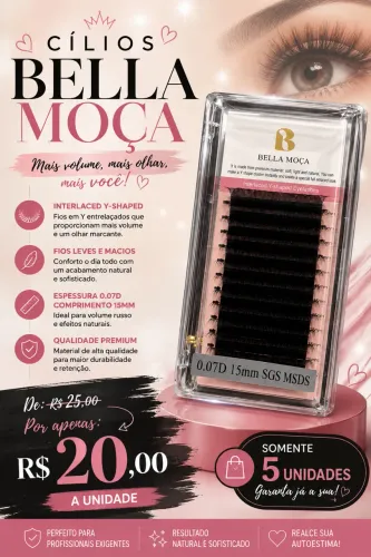 Cílios bella moça