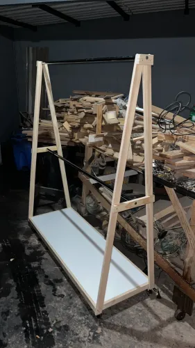 ARARA GUARDA ROUPAS MÓVEIS PLANEJADOS PRATELEIRAS CLOSET PEÇA ÚNICA