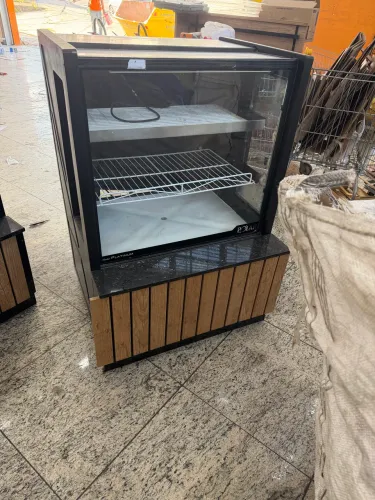 Balcão Vitrine Caixa Polar Refrigerado 80cm Platinum