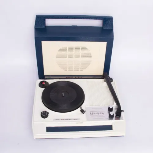 Toca disco vitrola compacto Maxplay PHD-108 capsola e agulas novas vintage retro