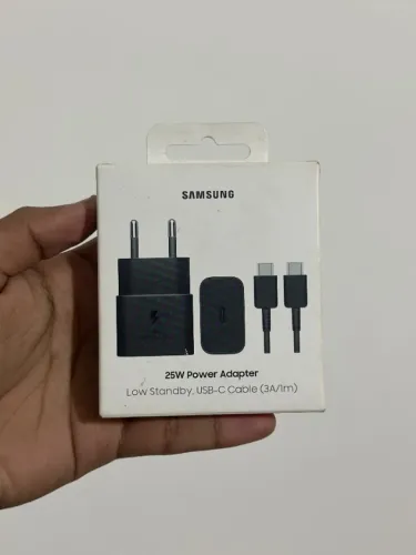 Carregador original Samsung turbo 25W USB-C (3A/1M)