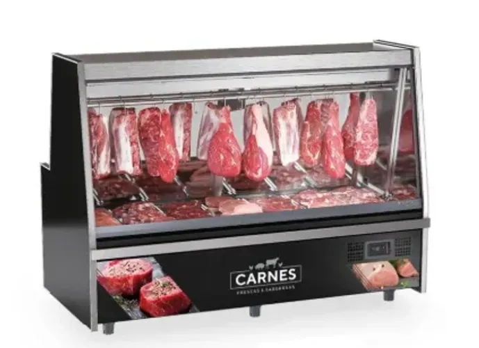 aln. GATS-200D/PR/220V 60Hz Expositor Refrigerado