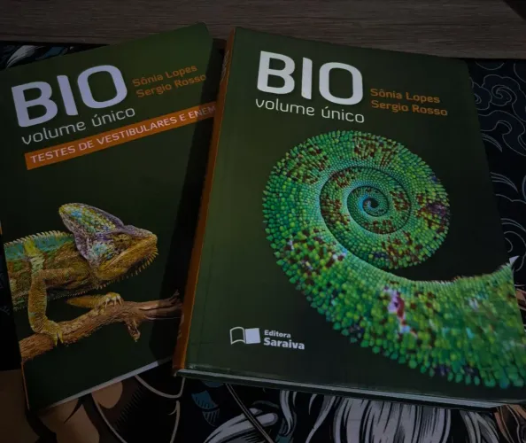 Livro BIO Volume Único - Sônia Lopes e Sergio Rosso - Editora Saraiva (Completo)