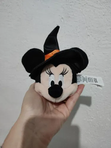 Pelúcia tiara colecionável Minnie bruxa Halloween Disney Parks