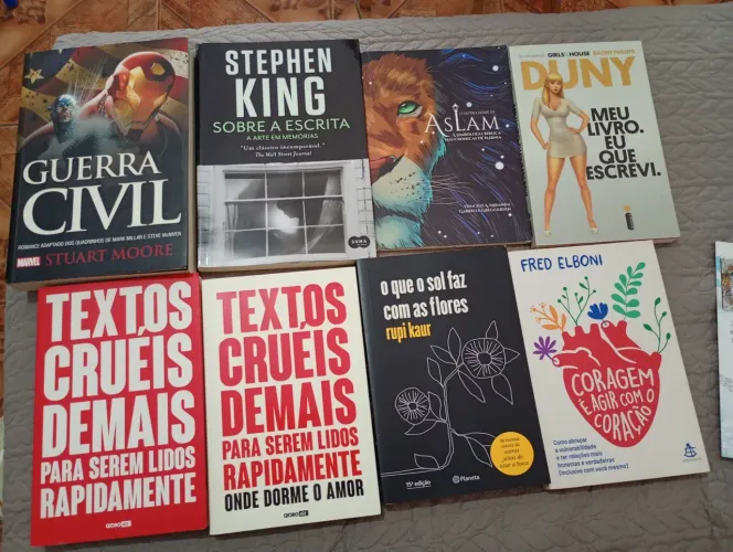 Livros diversos desapego 