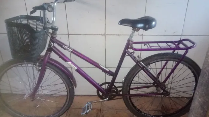 Bicicleta poti nova folha aero raiação inox cubo de rolamento freios novos