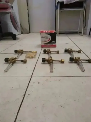 Regulador De Pressão Argônio e CO2 Harris Brastak Novos (Aceito Cartões, Pix e Dinheiro)