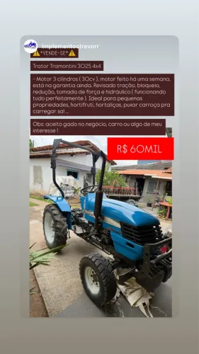 TRATOR TRANBOTINE 3CILINDROS