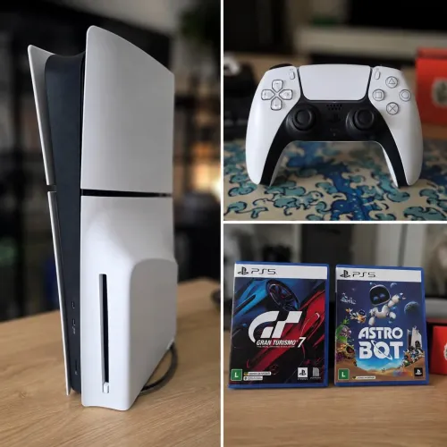 PlayStation 5 Slim com Leitor