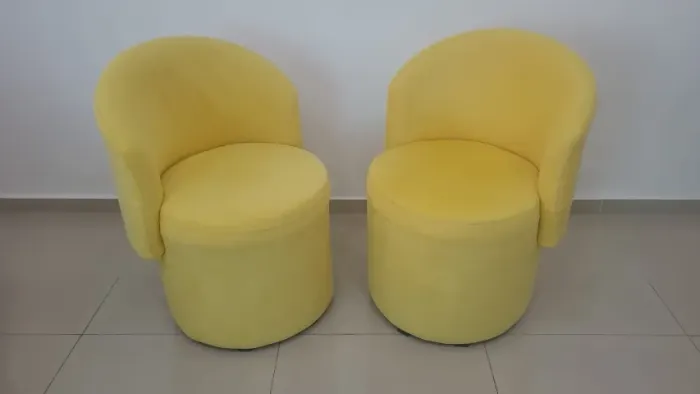 Kit 02 Poltronas Orgânica Bouclê