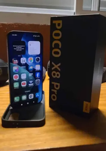 POCO X8 Pro 8GB RAM + 256GB<br><br>? Especificações: