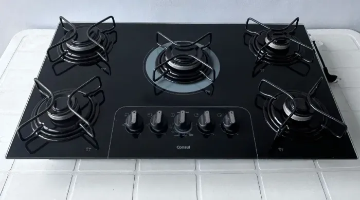 Fogão Cooktop Consul 5 Bocas + Molde de Mármore