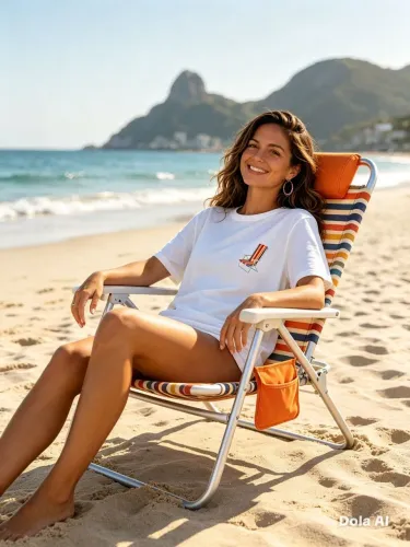 Kit brilha carioca. Camiseta + Cadeira Capri | Histórias, afeto e novos dias de sol! ?