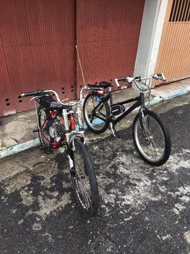 Bike poti aro 26 montada toda Shimano estilo raio + motorizada aro 26