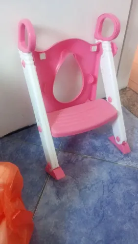 Assento com escada para crianças