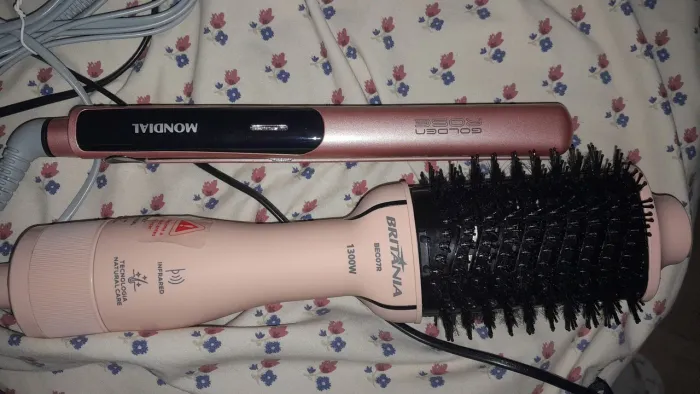 Escova secadora e chapinha