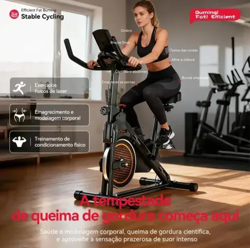 Vendo bicicleta ergométrica spinning