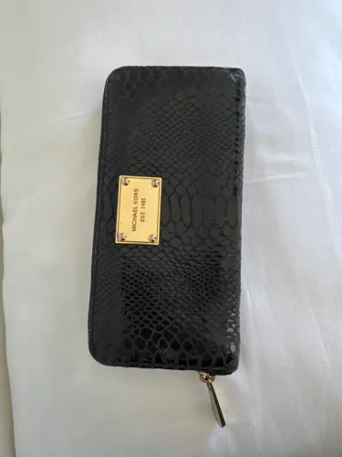 Carteira preta Michael Kors