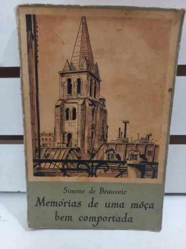 Livro Memórias de uma moça bem conportada Simone de Beauvoir 1958