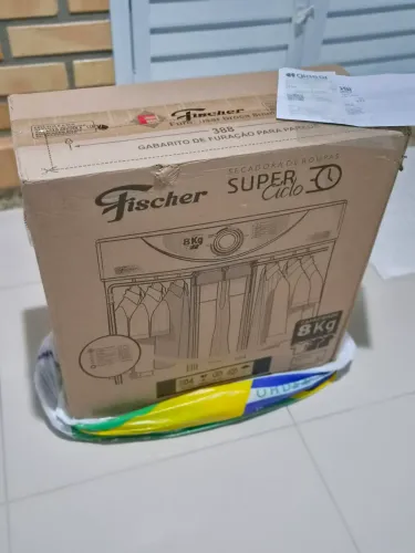 Secadora de roupas super ciclo 8kg Fischer