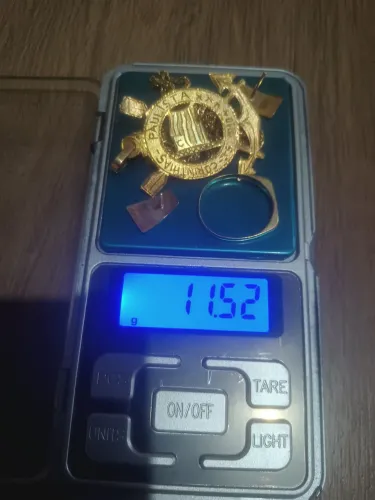Ouro 18K 750 11,5 Gramas 540$ Grama