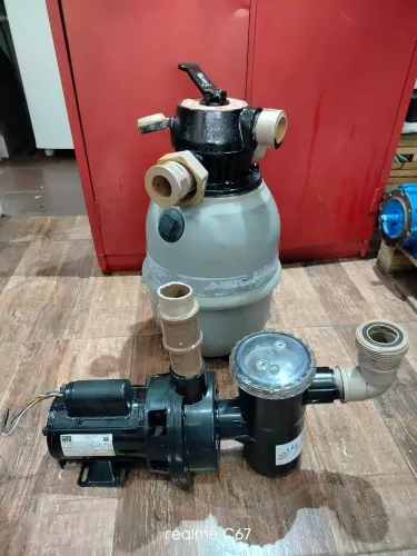 Conjunto Bomba e filtro piscina