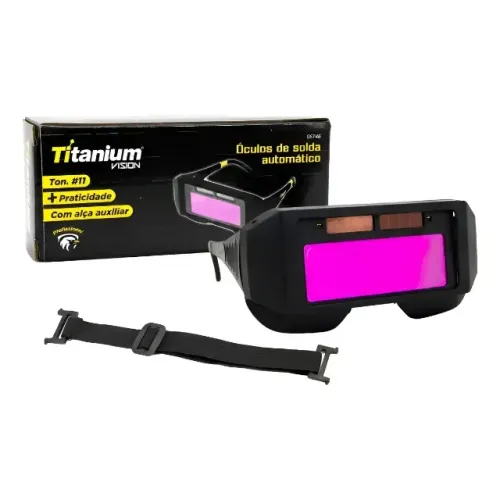 óculos de solda automático ( Titanium )