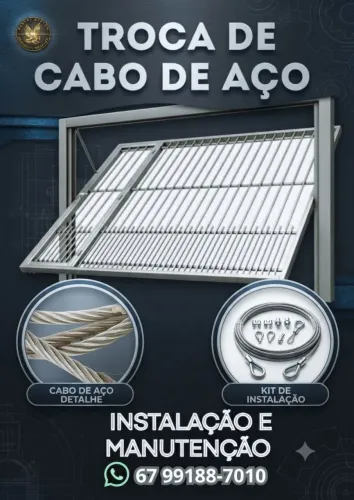 Troca De Cabo de Aço
