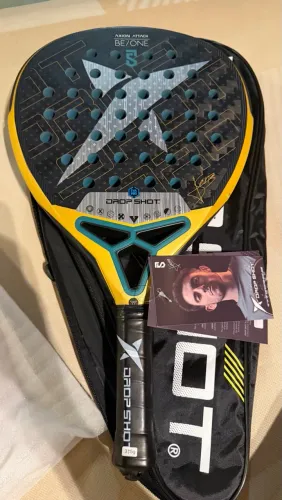 Raquete de Padel Drop Shot Axion Attack john sanz