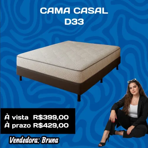 Cama casal D33